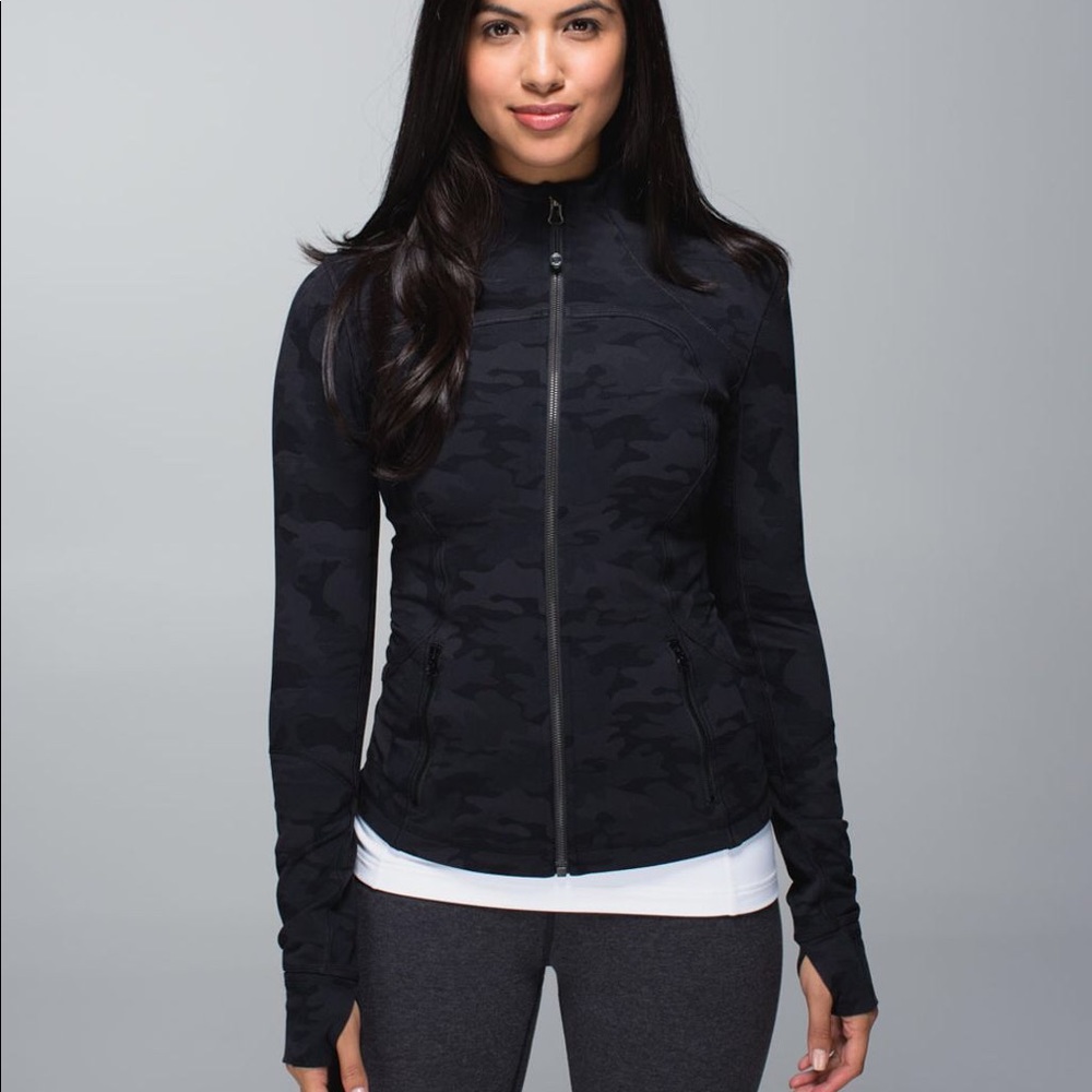 Lululemon Forme Jacket Black Camo